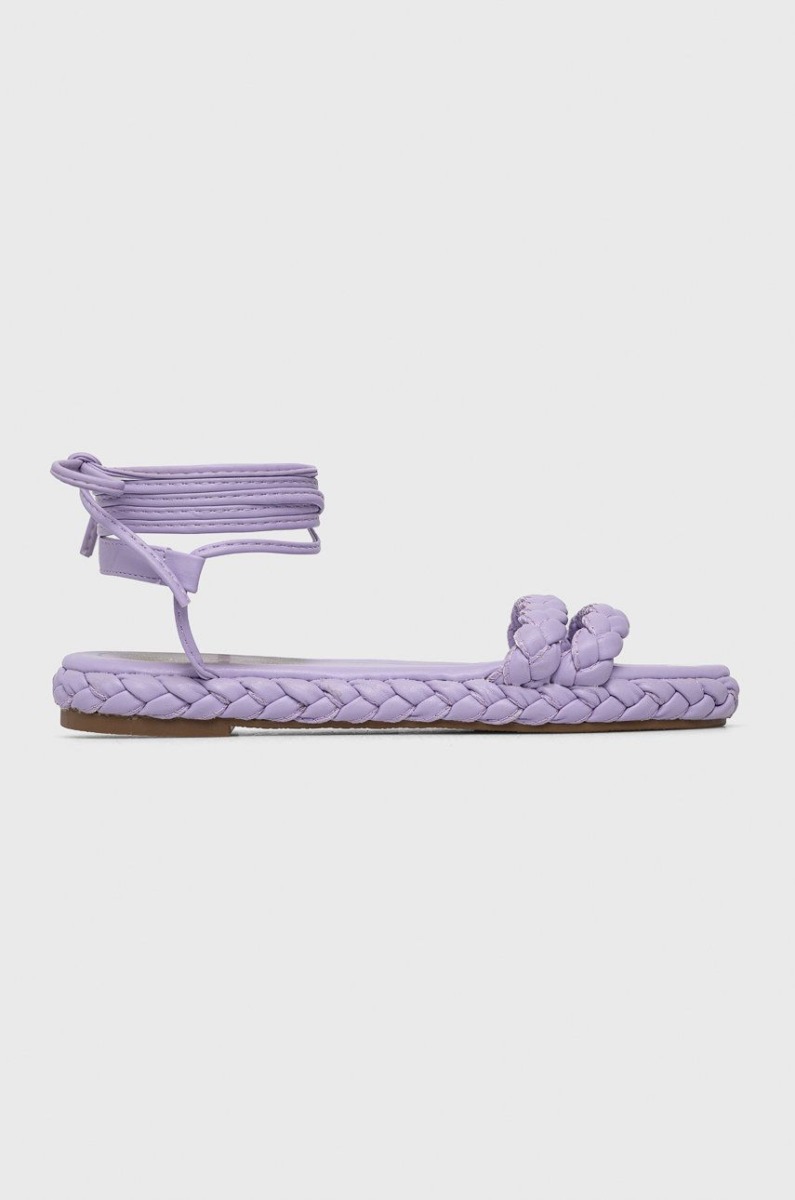 Answear Lab Purple Sandals - Answear GOOFASH