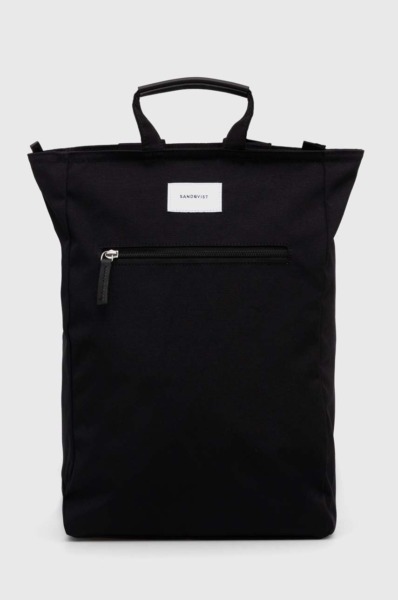 Answear Ladies Black Backpack by Sandqvist GOOFASH