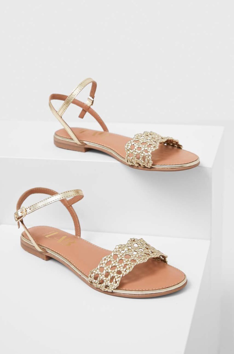 Answear - Ladies Sandals in Gold from Answear Lab GOOFASH