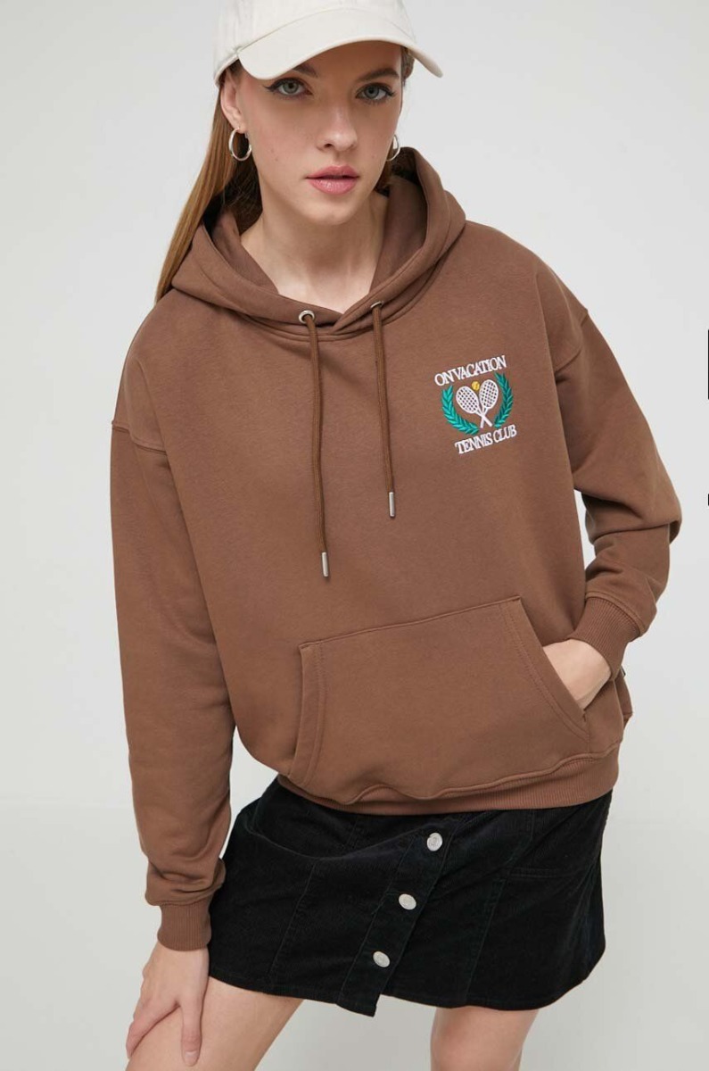 Answear - Ladies Sweatshirt in Brown GOOFASH