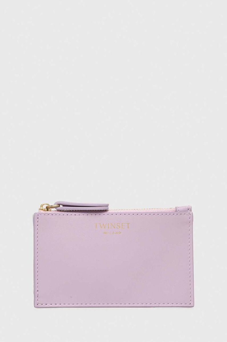 Answear - Ladies Wallet Purple - Twinset GOOFASH