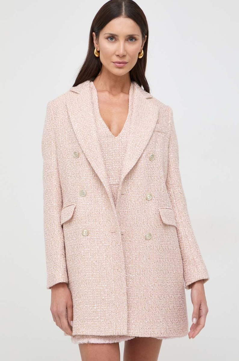 Answear - Lady Coat Pink - Twinset GOOFASH