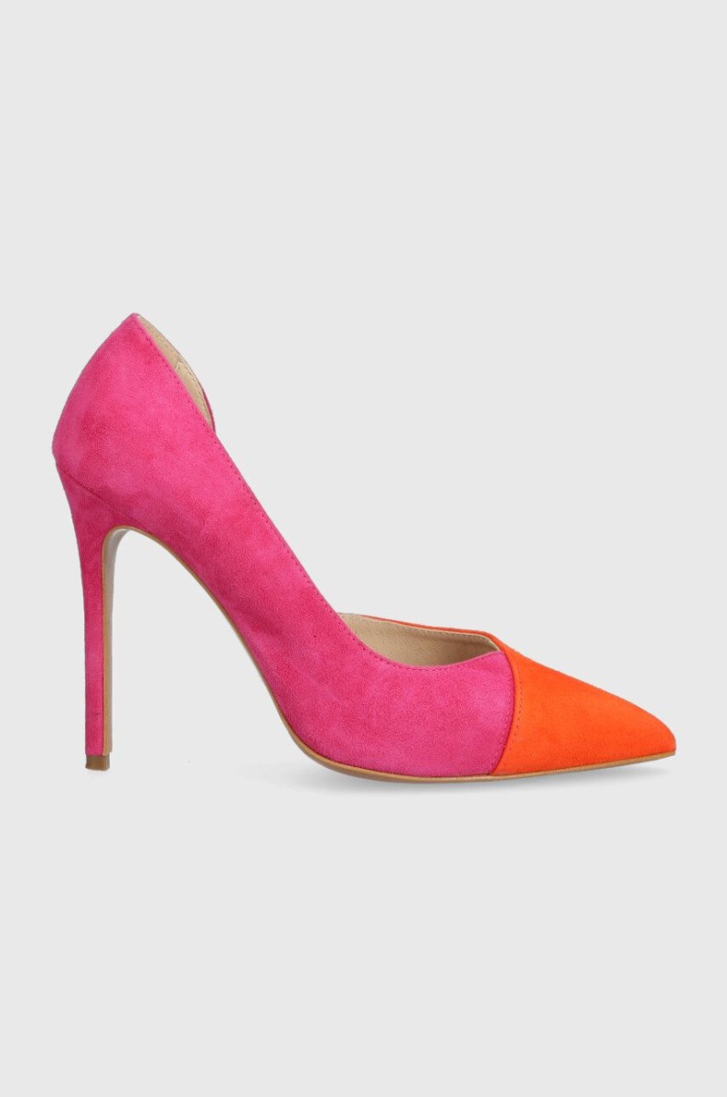 Answear - Lady High Heels Pink by Baldowski GOOFASH