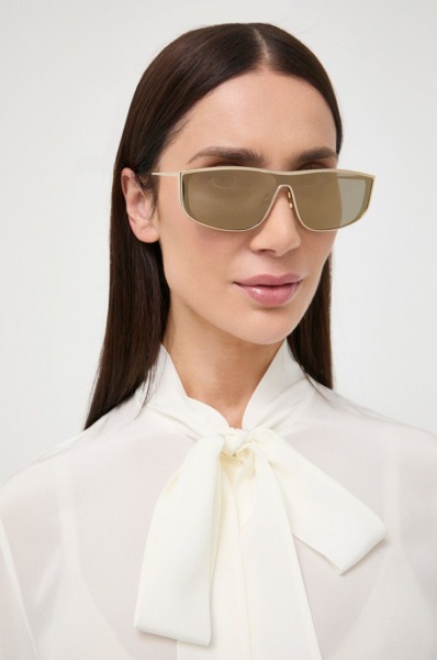 Answear Lady Silver Sunglasses by Saint Laurent GOOFASH