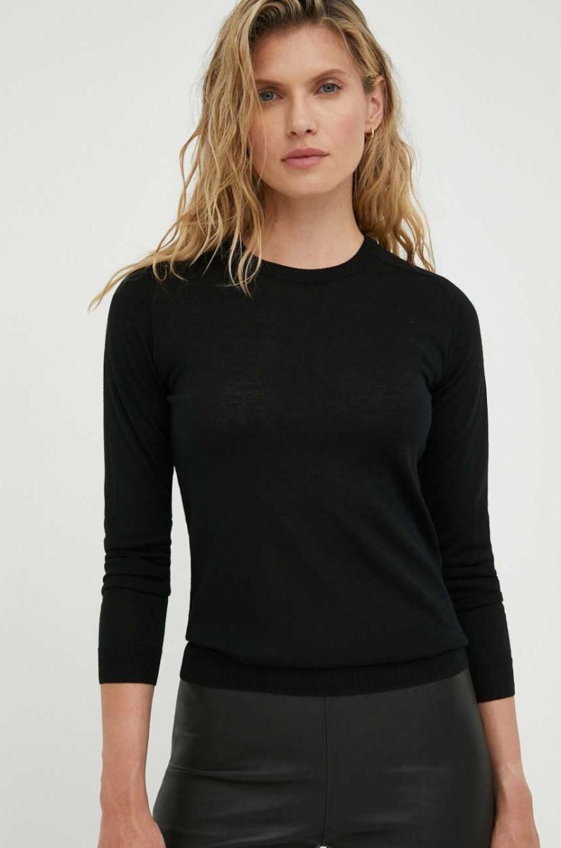 Answear - Lady Sweater Black from Day Birger Et Mikkelsen GOOFASH