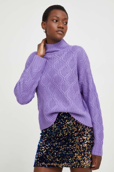 Answear - Purple - Women Sweater GOOFASH