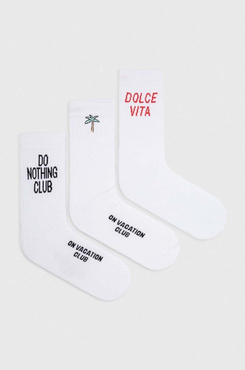 Answear - Socks in White by On Vacation GOOFASH