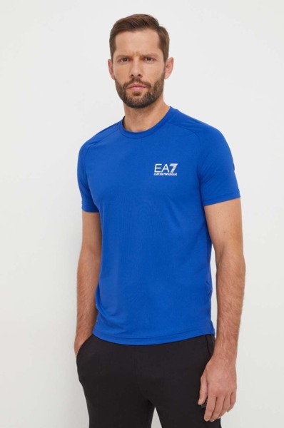 Answear T-Shirt in Blue from Armani GOOFASH