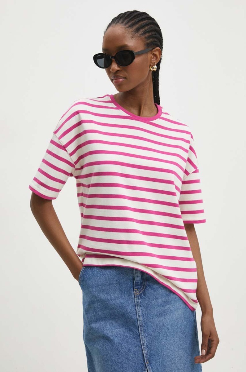Answear - T-Shirt in Pink for Women from Answear Lab GOOFASH