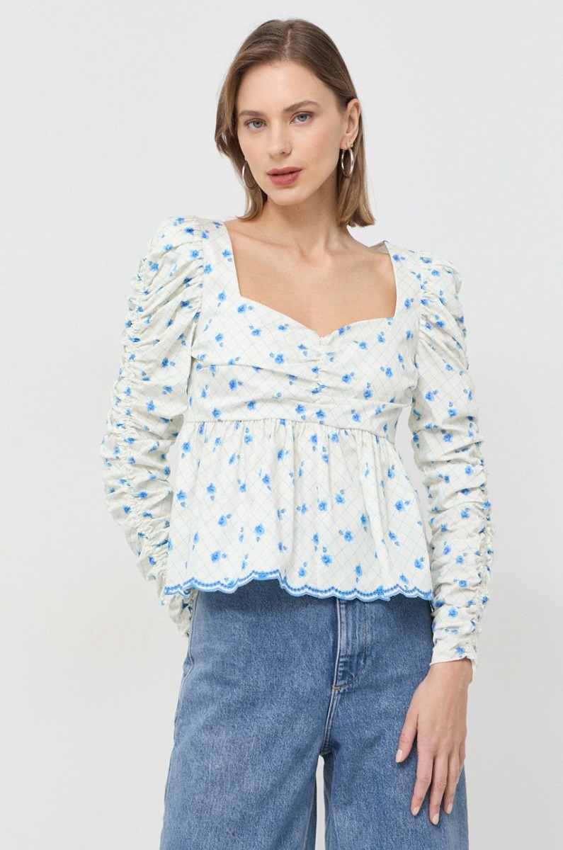 Answear White Blouse for Women from Notes Du Nord GOOFASH