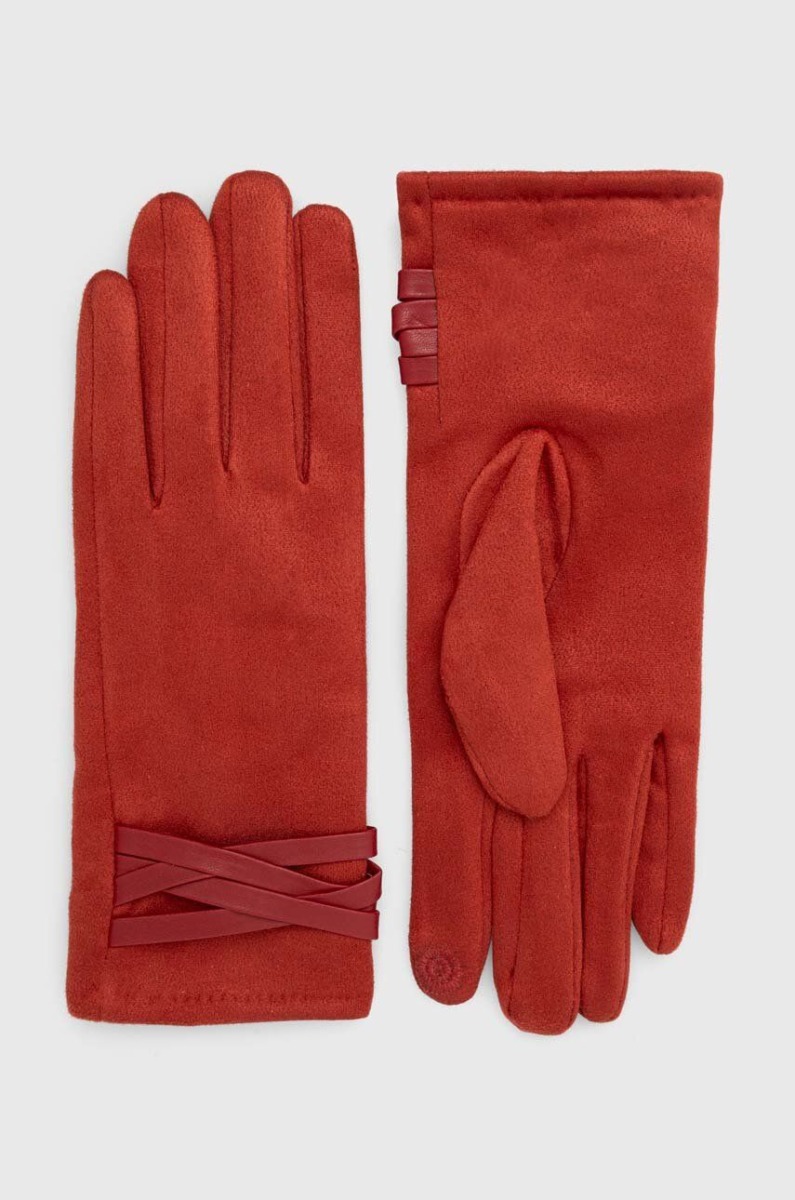 Answear - Woman Gloves in Red Answear Lab GOOFASH