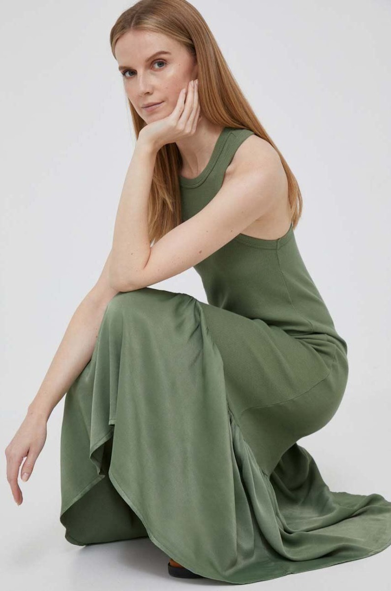 Answear - Woman Green Dress by Deha GOOFASH