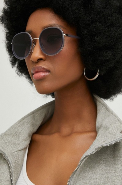 Answear Woman Grey Sunglasses by Answear Lab GOOFASH