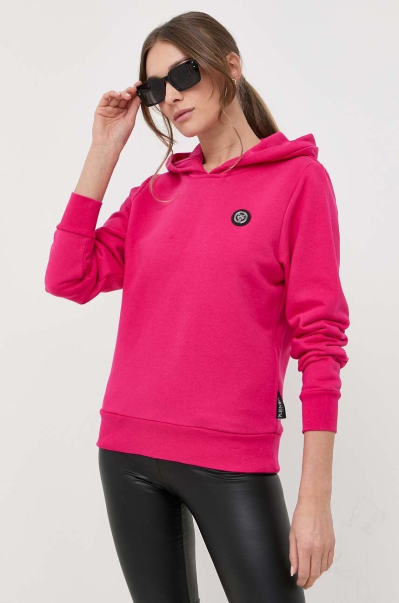 Answear - Women Pink Sweatshirt by Plein Sport GOOFASH