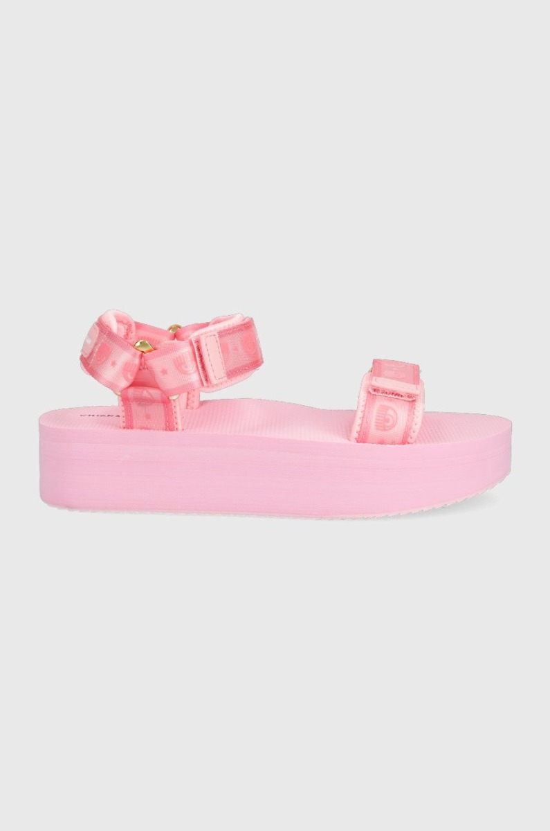 Answear - Women Sandals Pink - Chiara Ferragni GOOFASH