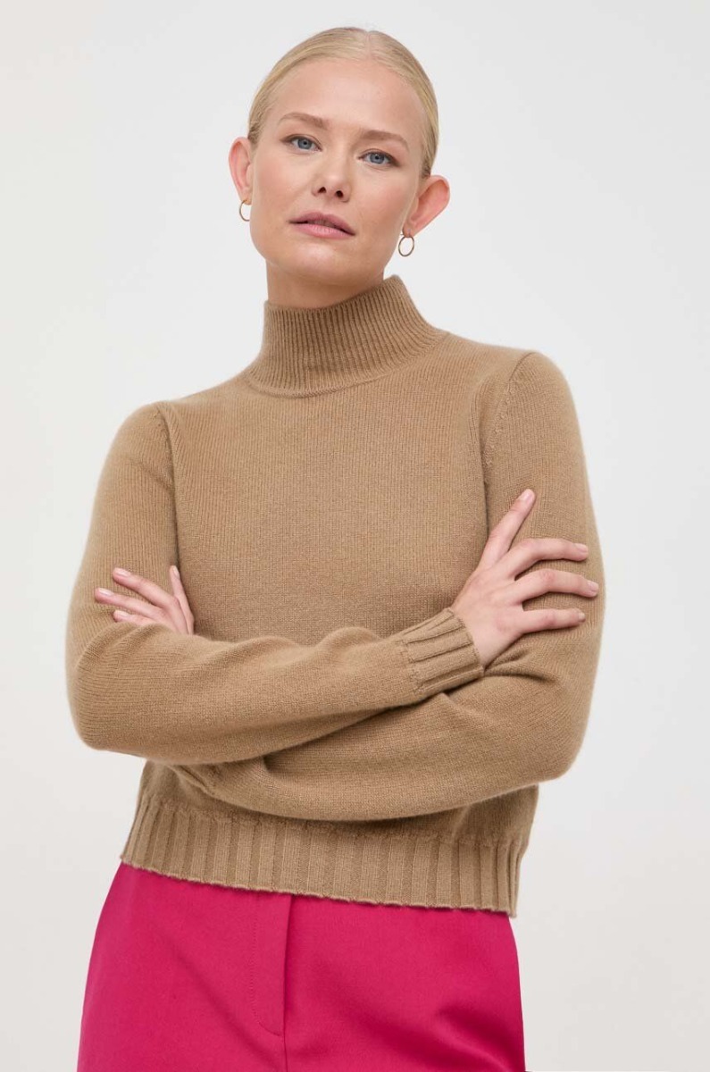 Answear - Women's Beige Sweater by Marciano Guess GOOFASH