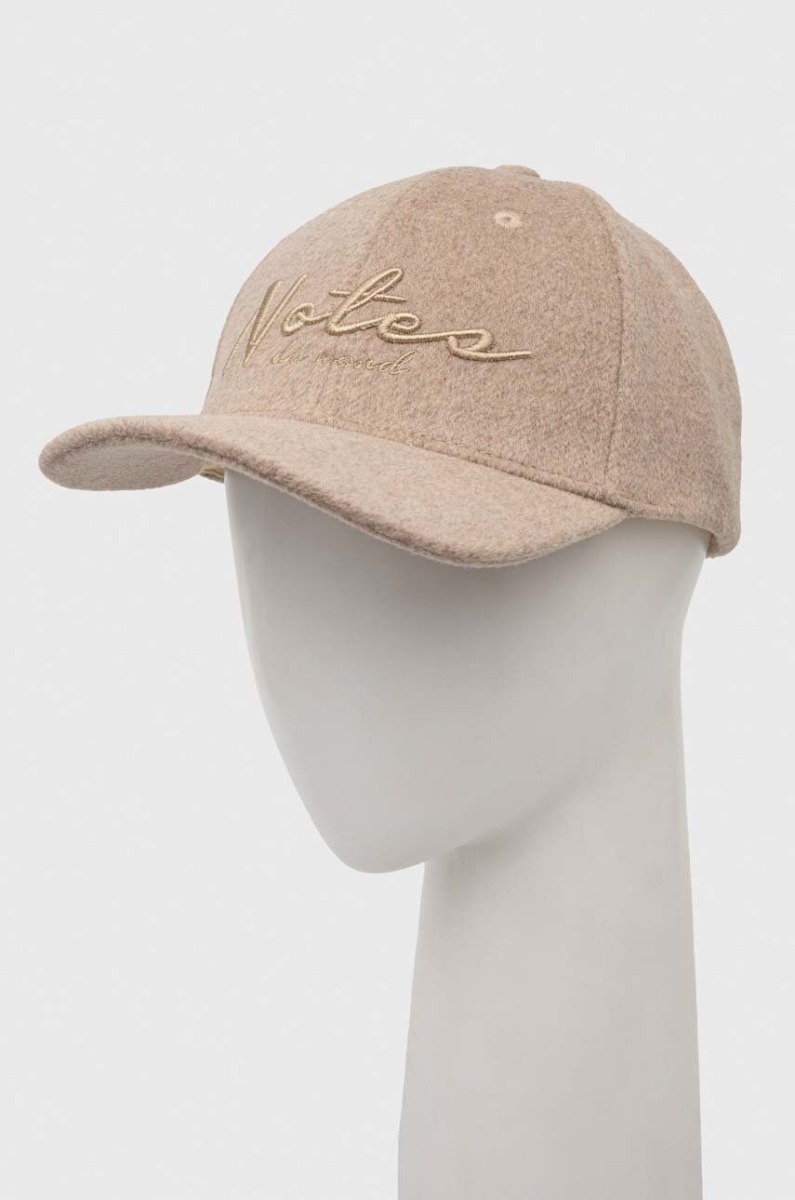 Answear - Womens Cap in Beige from Notes Du Nord GOOFASH