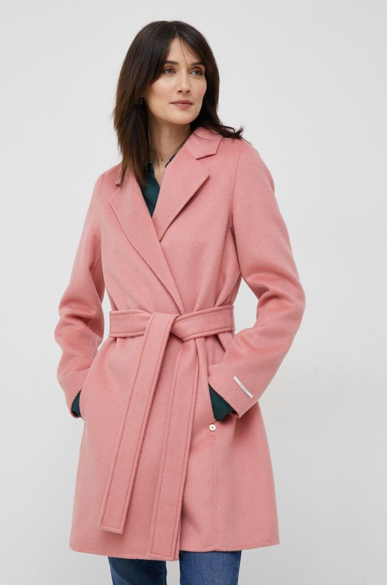 Answear - Womens Coat Pink by Pennyblack GOOFASH