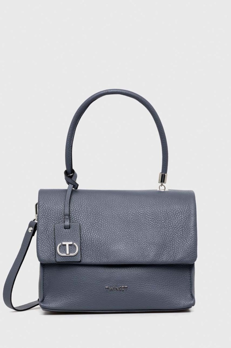 Answear - Womens Handbag in Blue Twinset GOOFASH