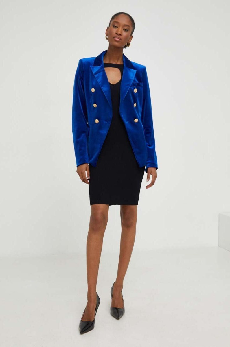 Answear Womens Jacket in Blue by Answear Lab GOOFASH
