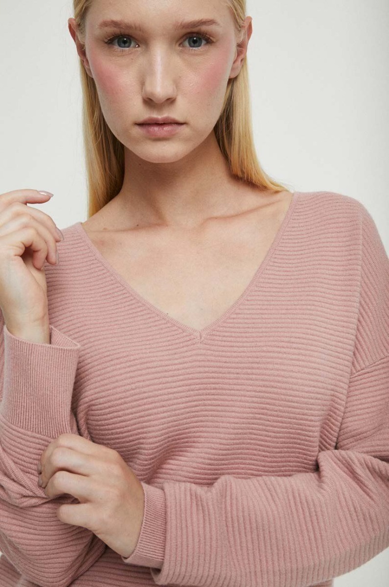 Answear - Womens Pink Sweater by Medicine GOOFASH