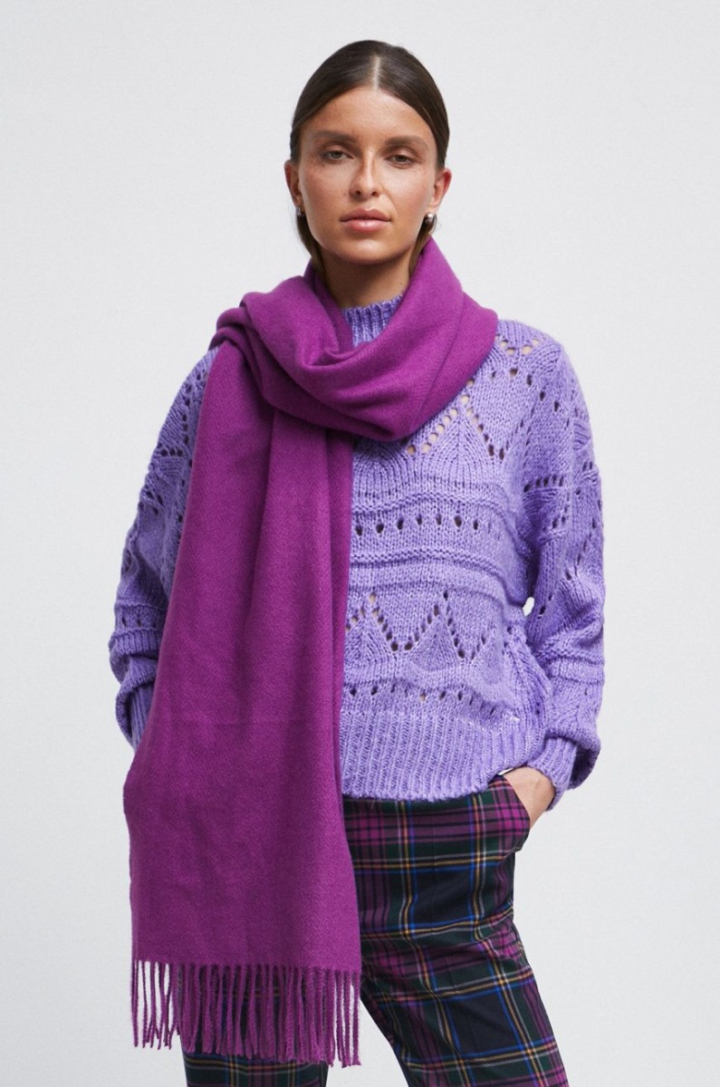 Answear - Women's Sweater - Purple GOOFASH