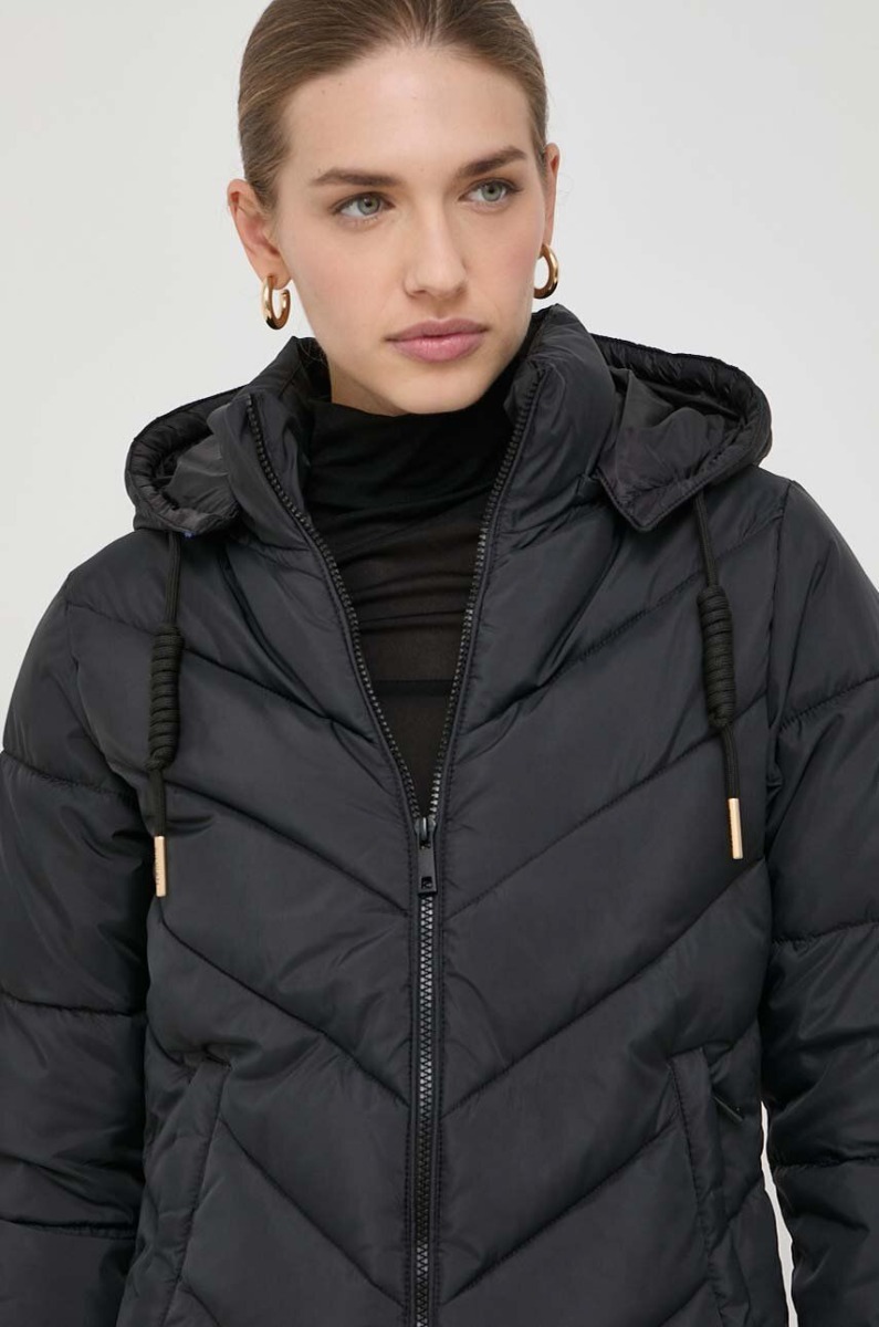 Answear - Womens Winter Jacket in Black from Silvian Heach GOOFASH