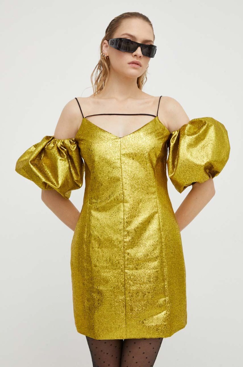 Answear - Yellow Lady Dress Stine Goya GOOFASH