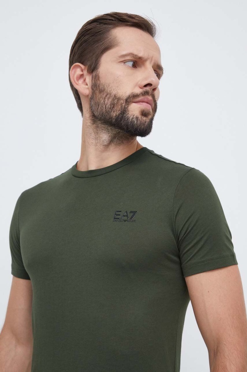 Armani - T-Shirt Green - Answear Men GOOFASH