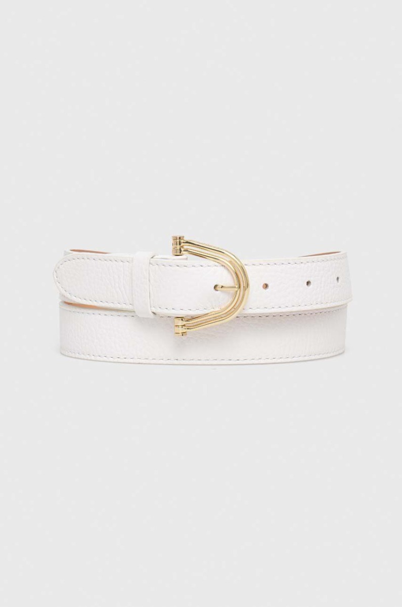 Belt White - Coccinelle Women - Answear GOOFASH