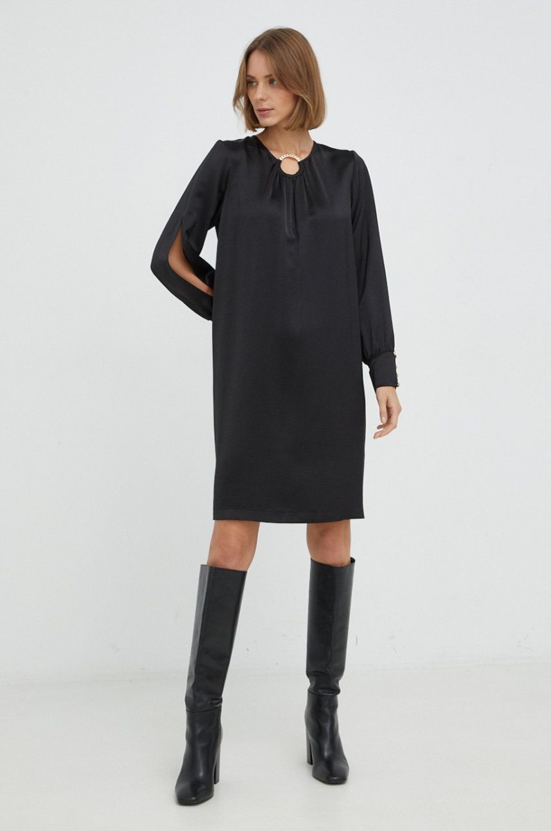 Black Dress Nissa Woman - Answear GOOFASH