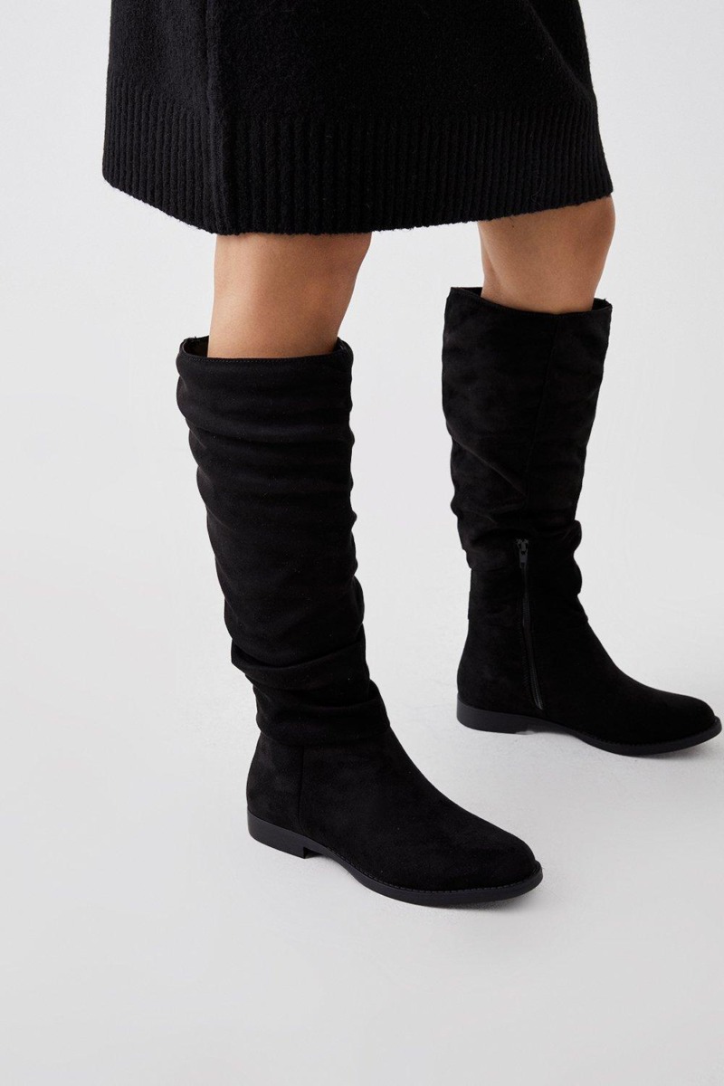 Black Ladies Boots Dorothy Perkins GOOFASH