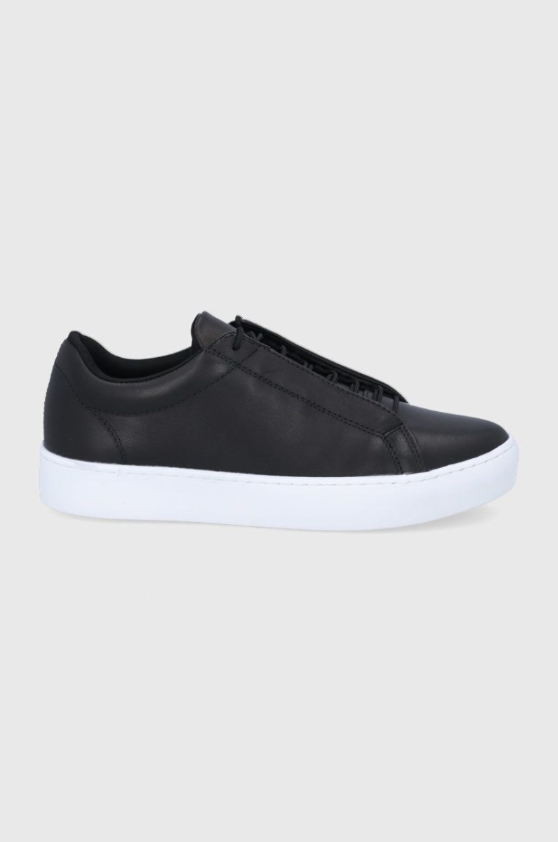 Black Leather Shoes Answear - Vagabond GOOFASH