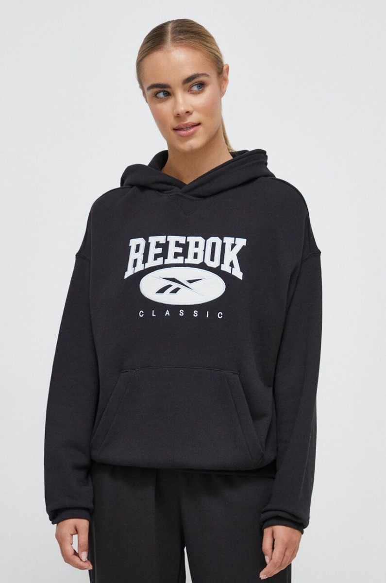 Black Sweatshirt Reebok Answear Women GOOFASH