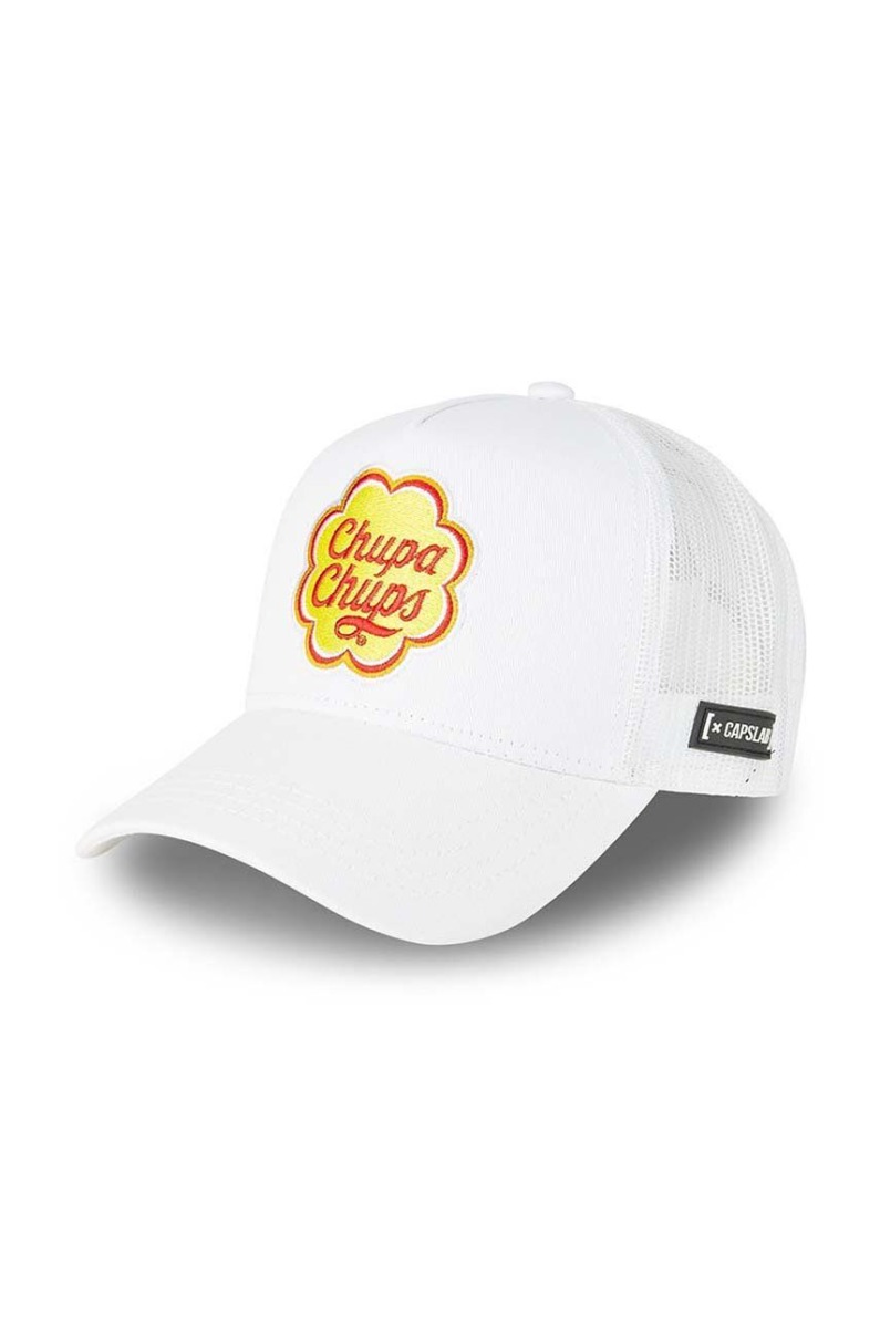 Capslab - Woman Cap in White by Answear GOOFASH