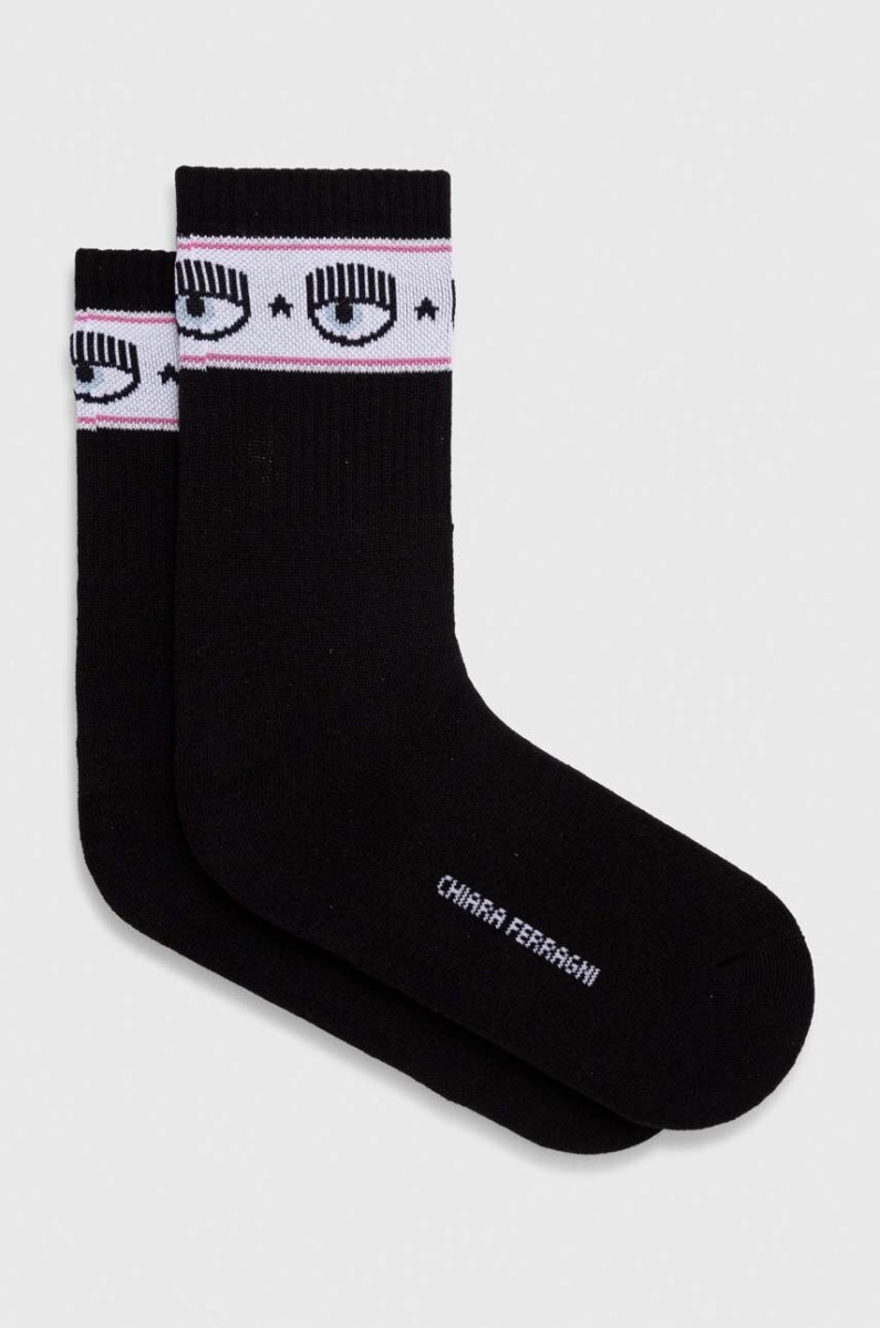 Chiara Ferragni - Lady Socks in Black at Answear GOOFASH