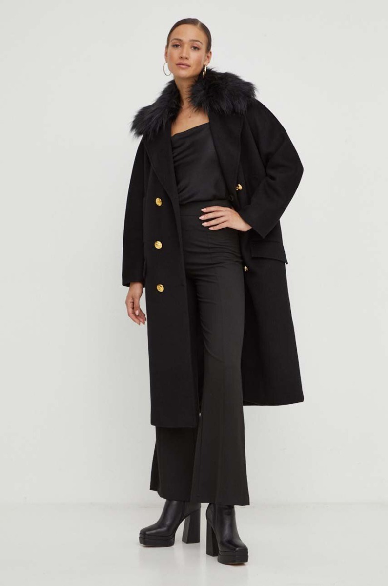 Coat in Black for Women from Answear GOOFASH