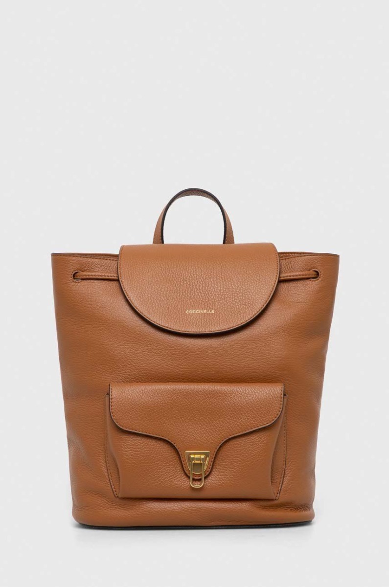 Coccinelle - Ladies Backpack Brown by Answear GOOFASH