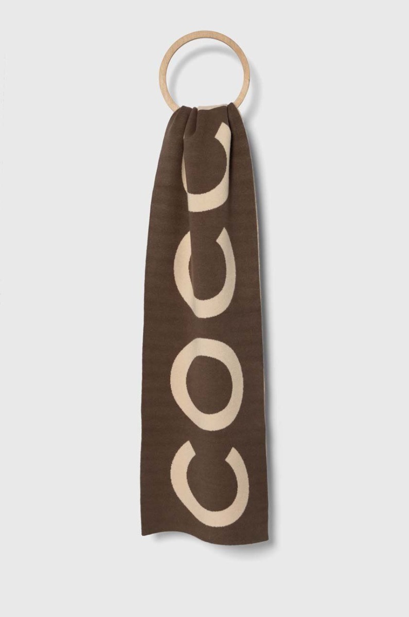 Coccinelle - Scarf Brown for Woman from Answear GOOFASH