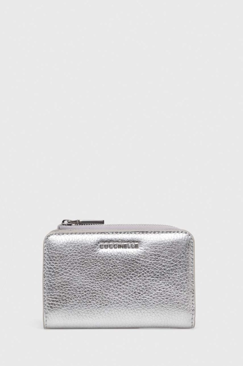 Coccinelle Women Wallet in Silver at Answear GOOFASH