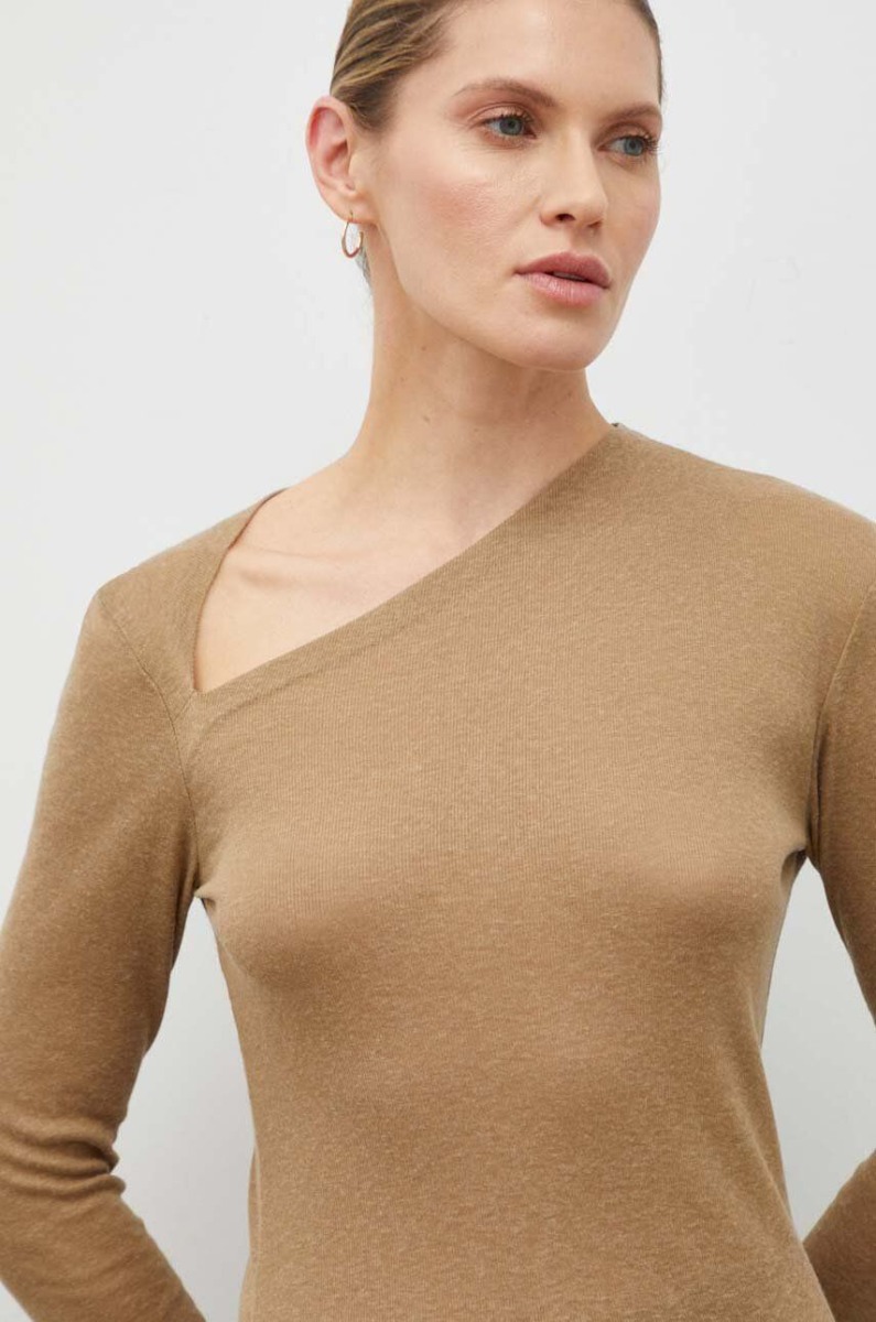 Day Birger Et Mikkelsen Sweater Beige for Woman by Answear GOOFASH
