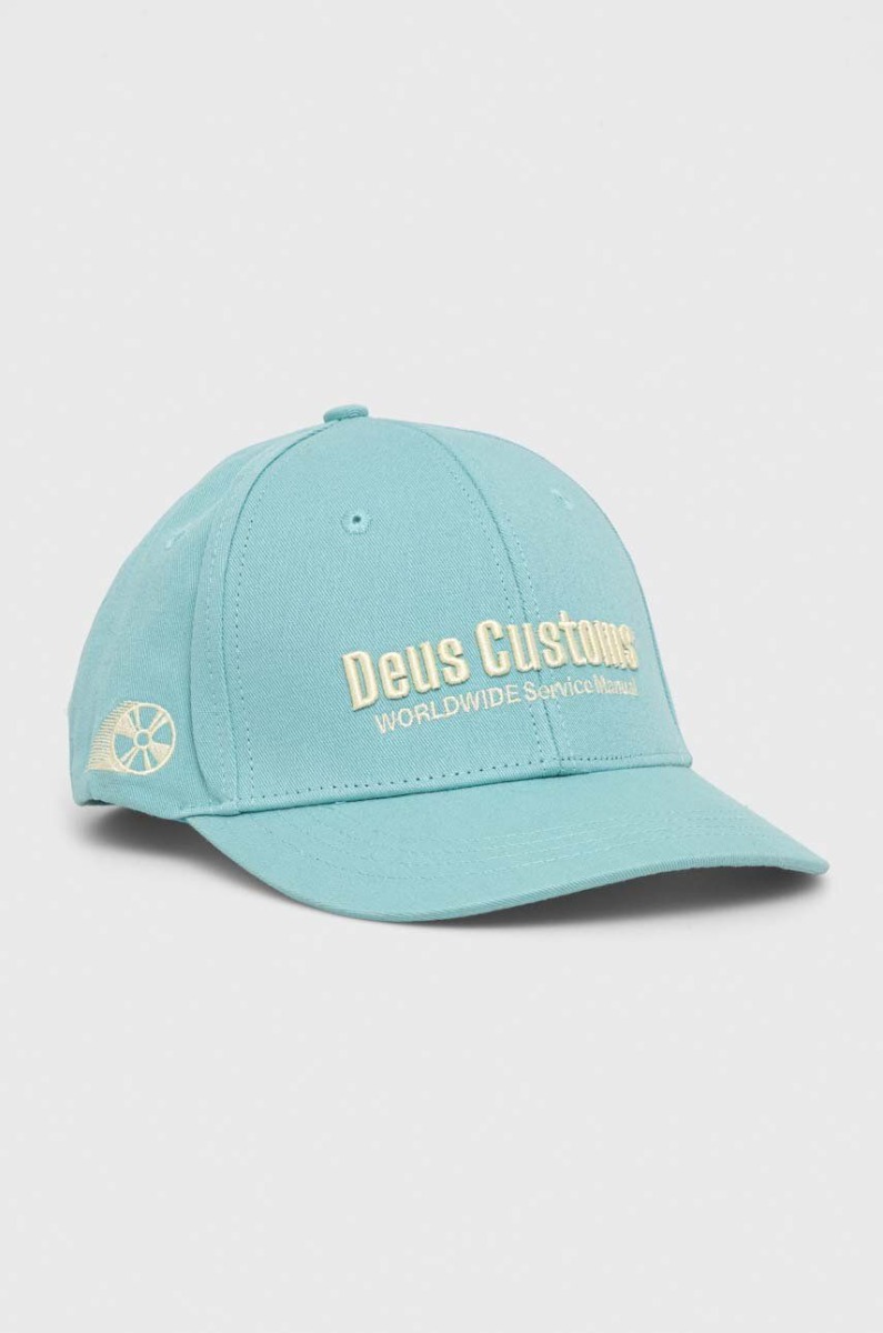 Deus Ex Machina - Turquoise Cap for Women by Answear GOOFASH