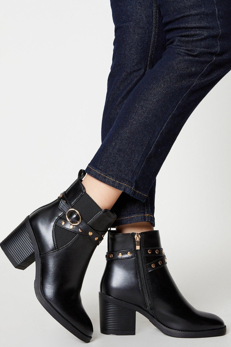 Dorothy Perkins - Black Woman Ankle Boots GOOFASH