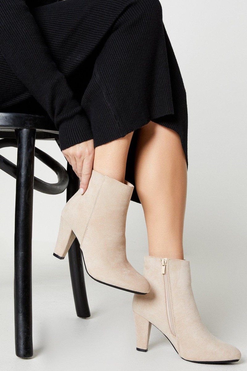 Dorothy Perkins - Woman Ankle Boots Sand GOOFASH
