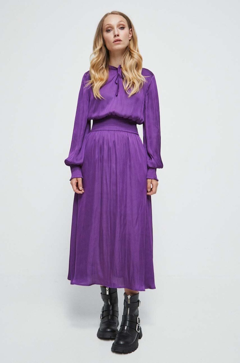 Dress - Purple - Medicine - Lady - Answear GOOFASH