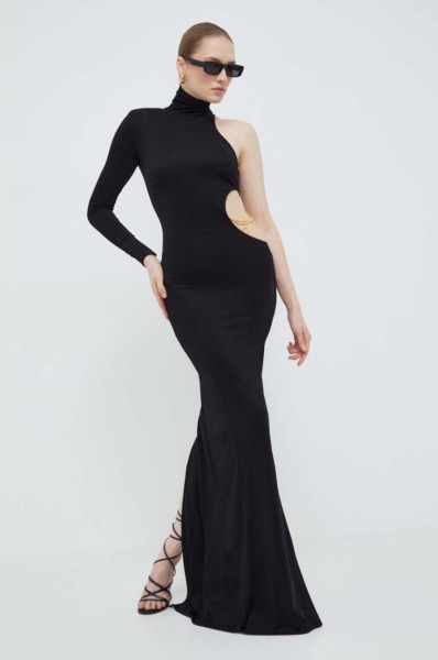 Dress in Black Elisabetta Franchi - Answear GOOFASH