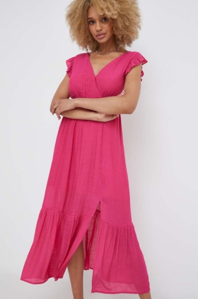 Dress in Pink from Answear GOOFASH