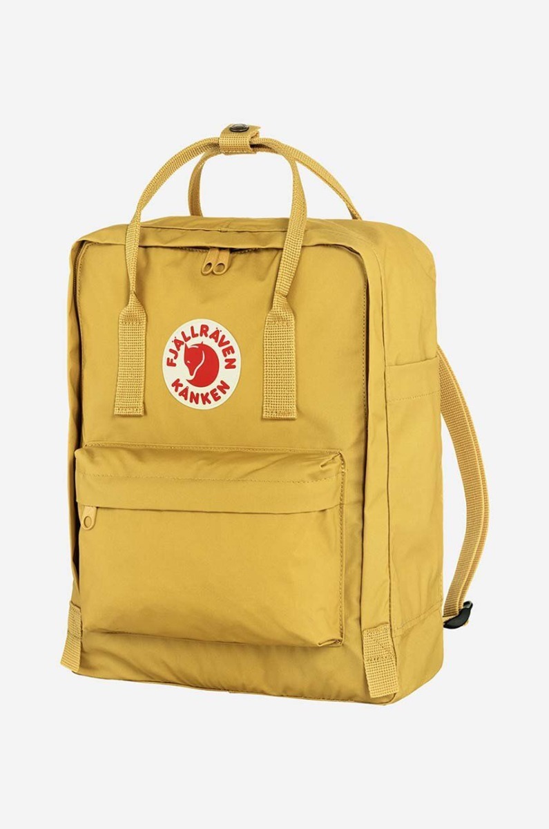 Fjallraven - Lady Yellow Backpack from Answear GOOFASH