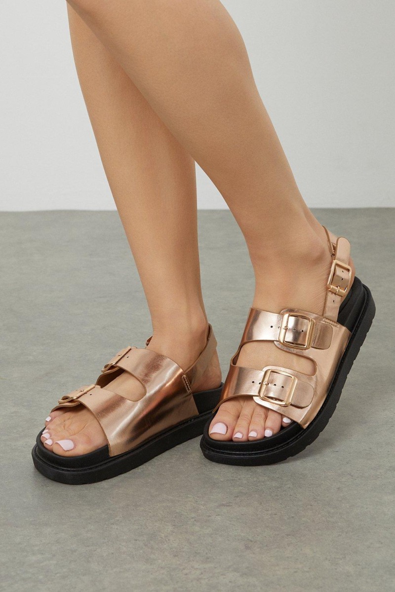 Flat Sandals Rose from Dorothy Perkins GOOFASH