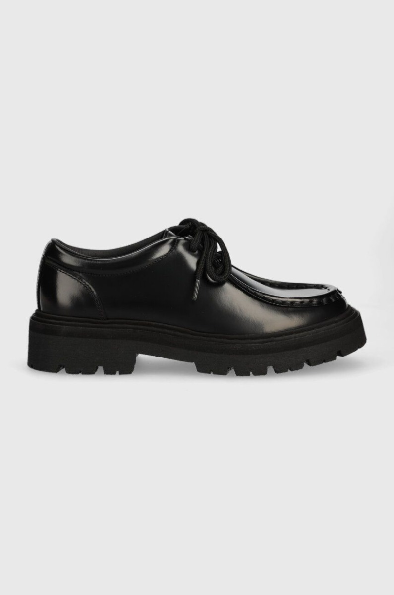 Garment Project Woman Leather Shoes in Black by Answear GOOFASH